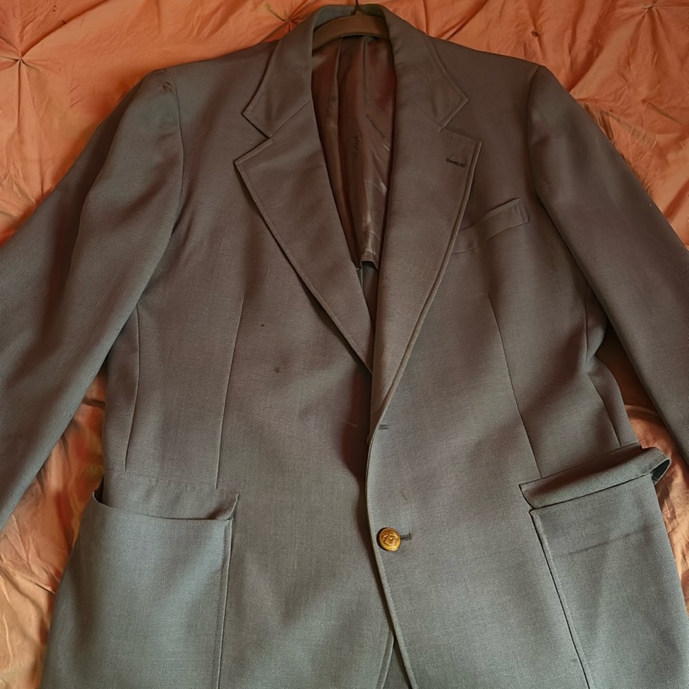 Blue men’s jacket large